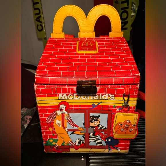 Loungefly x McDonalds Happy Meal Backpack - Lightly Used - Picture 3 of 5